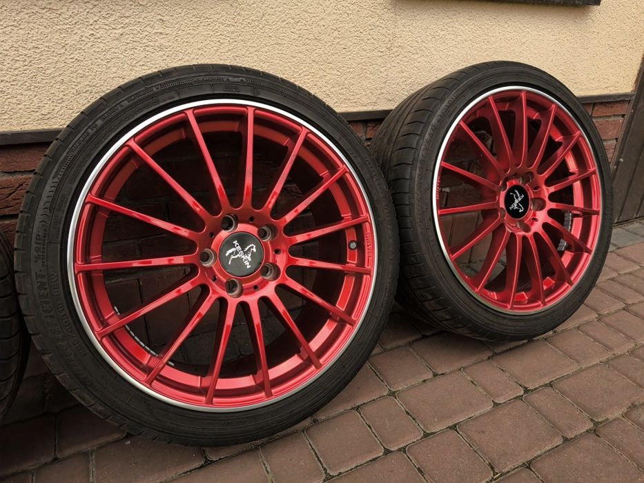 →Felgi+opony Keskin KT15 18x8 ET45 5x112 motec vossen Japan racing mam