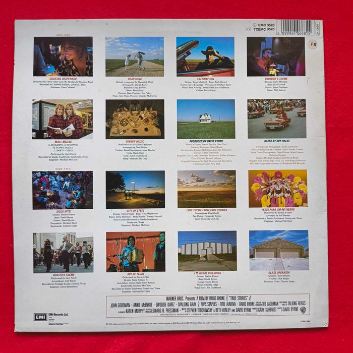 Sounds From True Stories Soundtrack Vinil