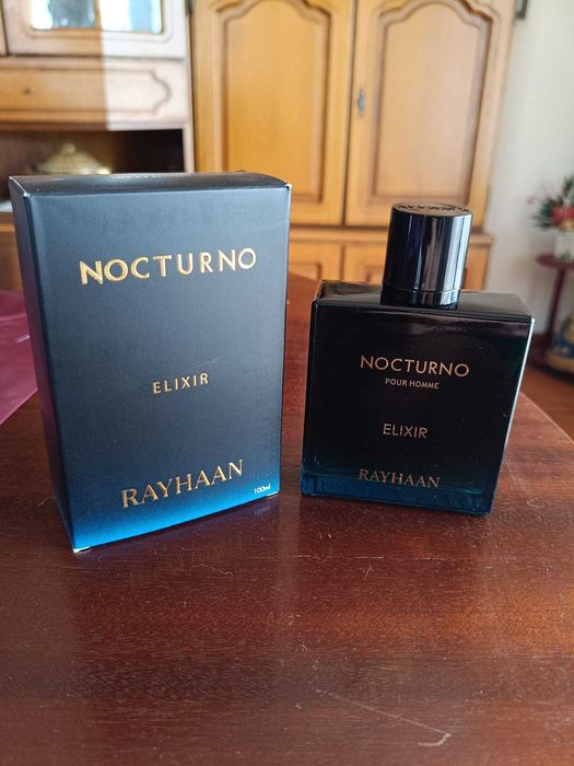 Rayhaan Nocturno Elixir EDP 100 ml original com caixa