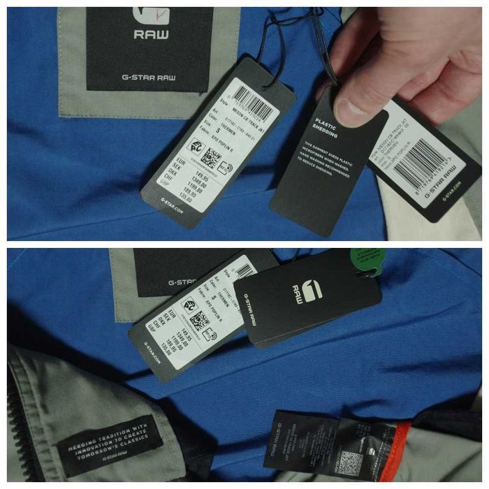 Вітровка G-Star Raw Meson Track Jacket S розм оригінал Нова з бірками