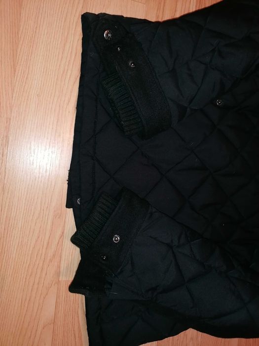 BRUUN&STENGADE  kurtka pikowana z kapturem