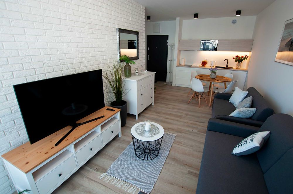 Apartament 2 pokojowy - 30 m. do morza / 4 - 6 osób  WIDOK NA MORZE