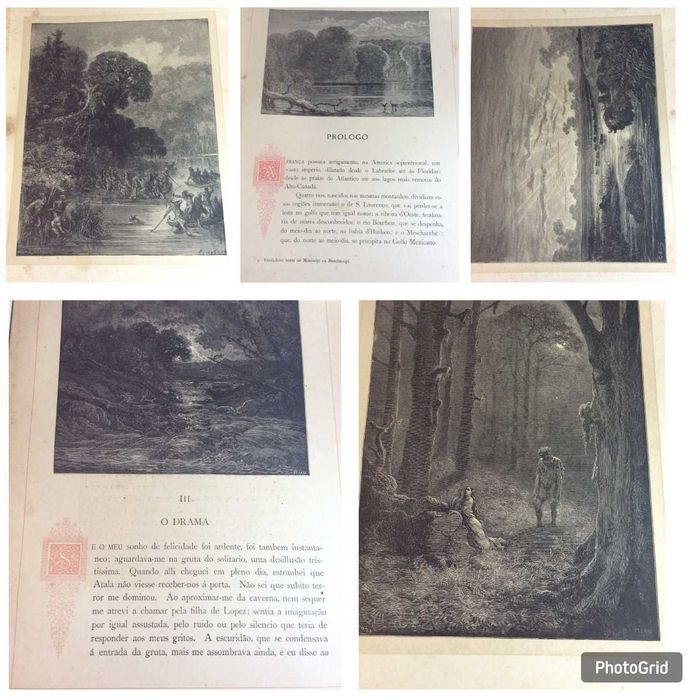 Atala / Chateaubriand ; Gustavo Doré, trad. de Guilherme Braga, 1884