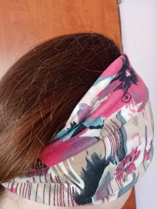 Opaska na głowę, elastyczna , kolorowa