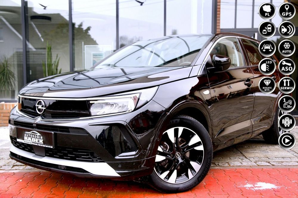Opel Grandland Salon PL|1 Ręka|Oryg.Lakier|Radar|Navi|Kamera|2xPark|As.Pasa|6 Bieg|
