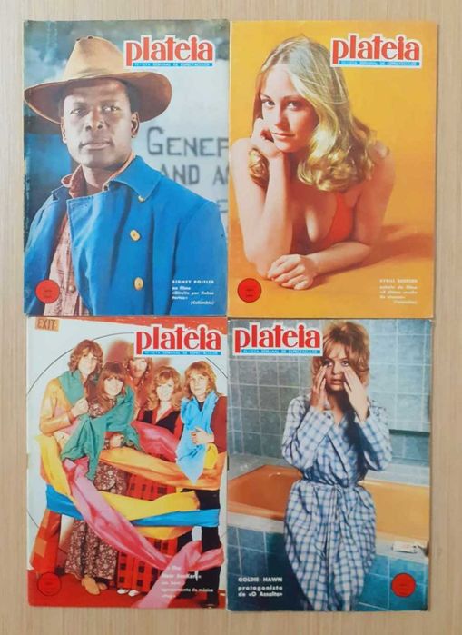 Revistas Plateia de 1971 a 1972 (Lote 6)