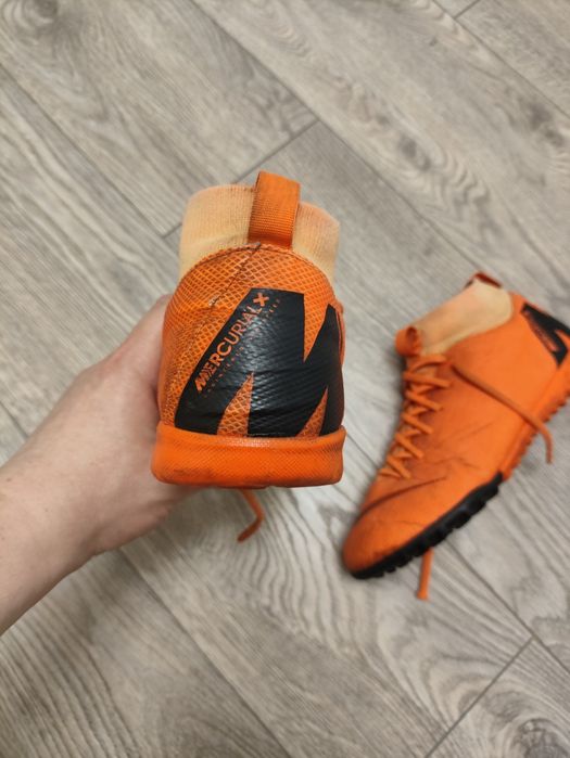 Сороко ніжки Nike Mercurial! Стелька 24см, ( помаранчеві).