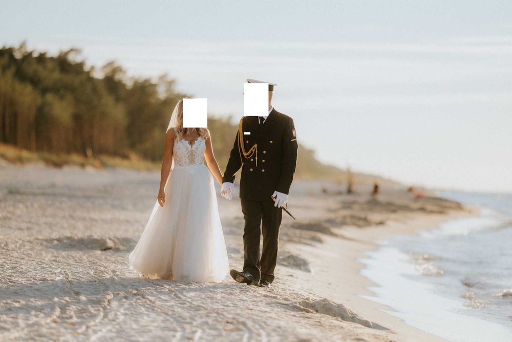 Suknia ślubna, rozm. 36