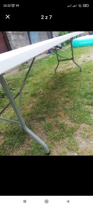 Stół ogrodowy cateringowy 180cm