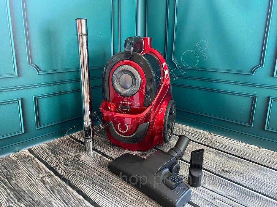 Мощный контейнерный пылесос Crownberg CB-0115 3000Вт без мешка 3.5 л