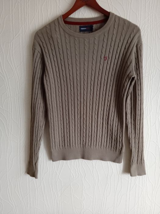Мужской свитер, размер S/M. Farah Jeans