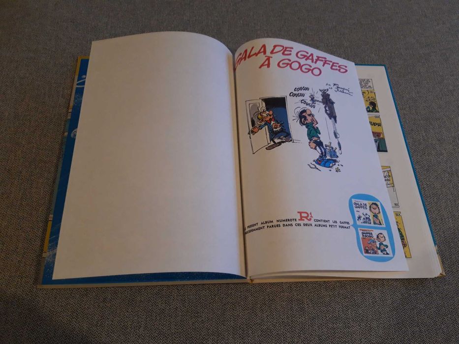 BD Gaston Lagaffe "Gala de gaffes á gogo"