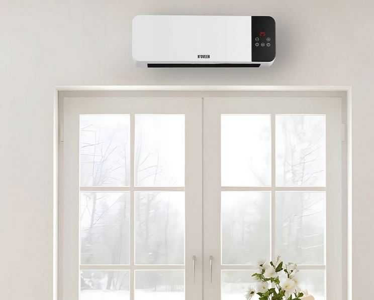 Kurtyna powietrzna nawiew grzejnik elektryczny