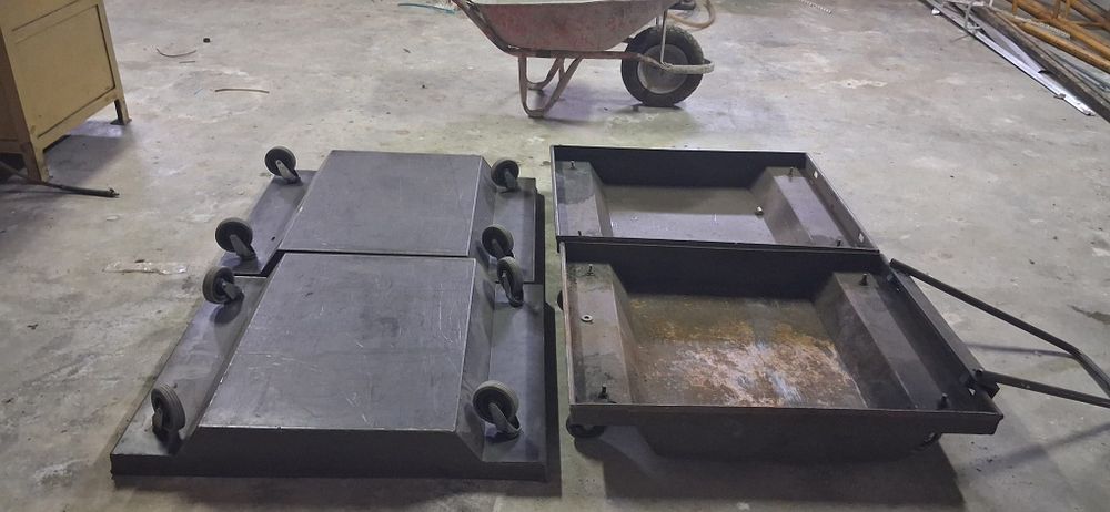 Carrinhos metalicos uso industrial