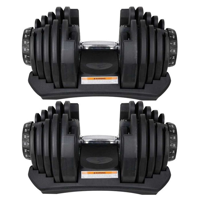 Halteres Ajustáveis até 40kg | Haltere regulável | Adjustable dumbbells | Banco de treino