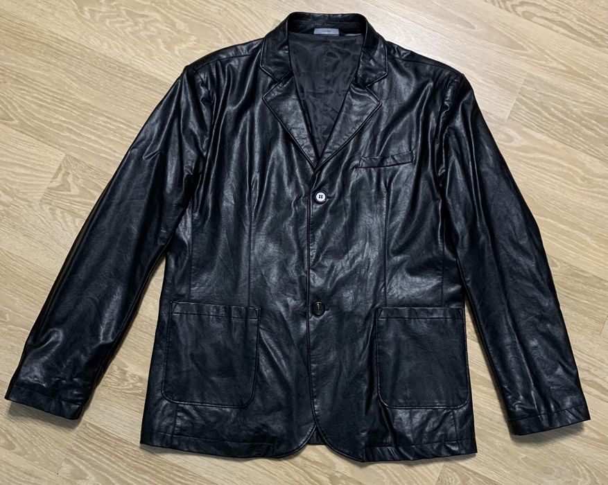 Кожзам мужской пиджак