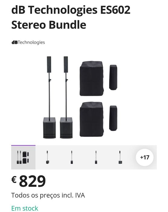 dB Technologies ES602 Stereo Bundle