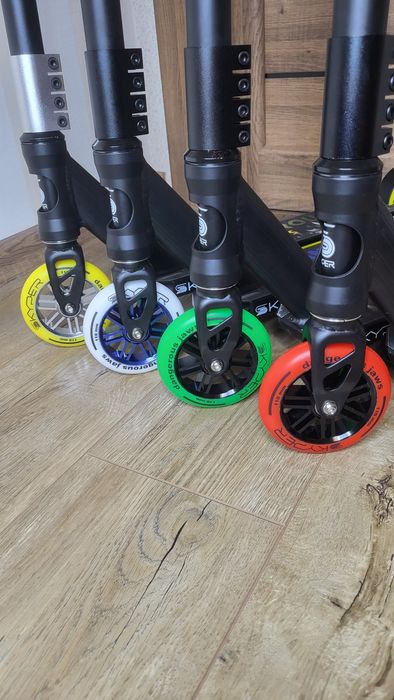 Трюковой металлический самокат, для трюков 2 пеги,HIC система