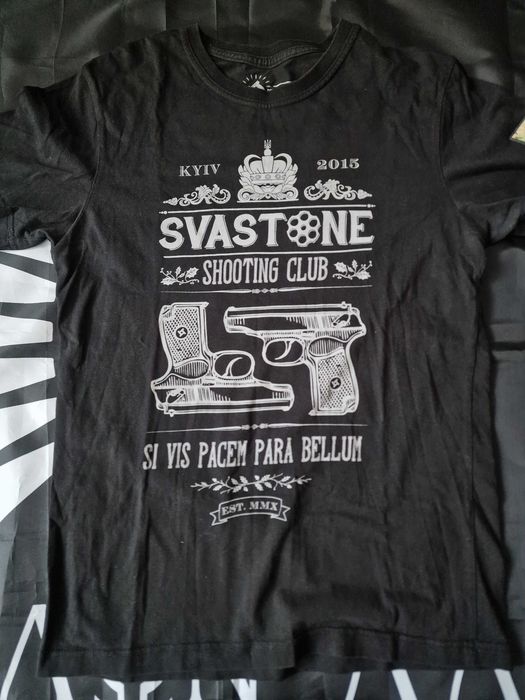 футболка Svastone, сва стоне, sva stone, мілітарі, автомат калашнікова, пістолет макаров, снайпер
