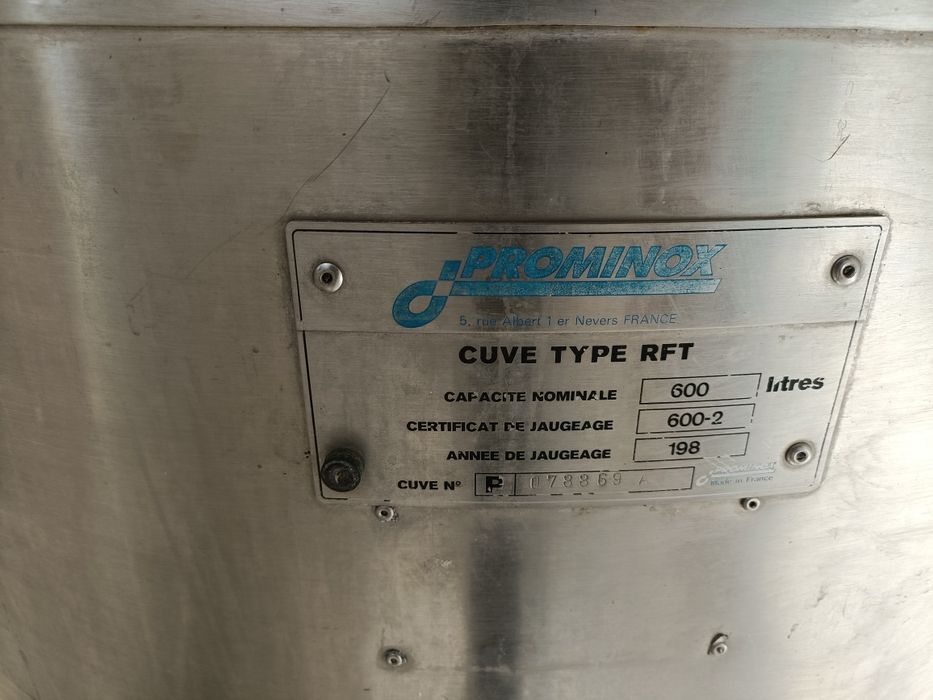 Tanque de Leite 600L