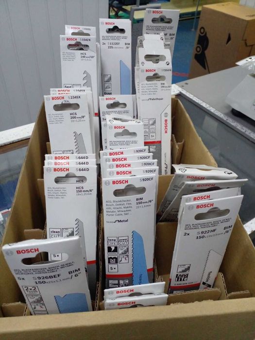 Пилки,пилочки,полотна для сабельной пилы, шабельні пилки BOSCH