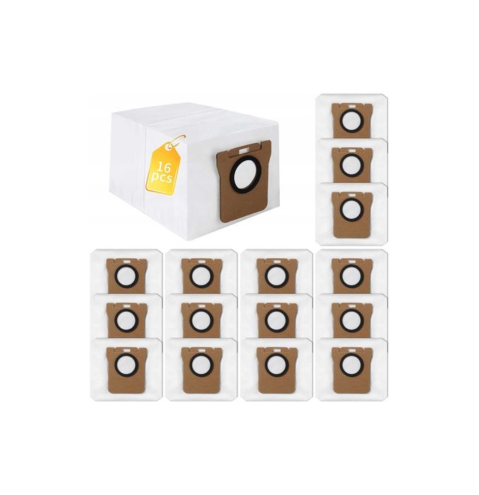 16 Worków do Xiaomi X10/X20+ i Dreame L10s/L20/L30 w Super Cenie !