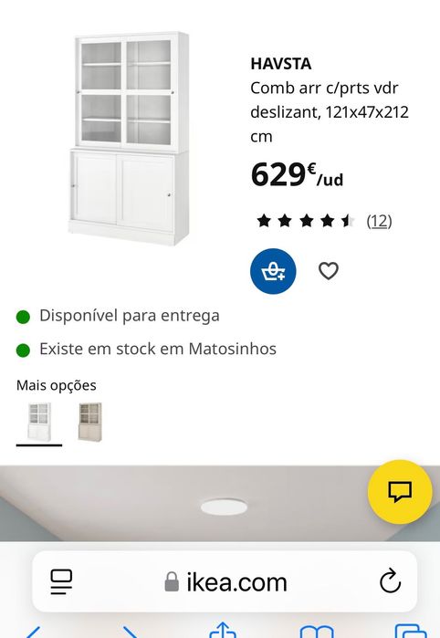 Louceiro IKEA cinzento