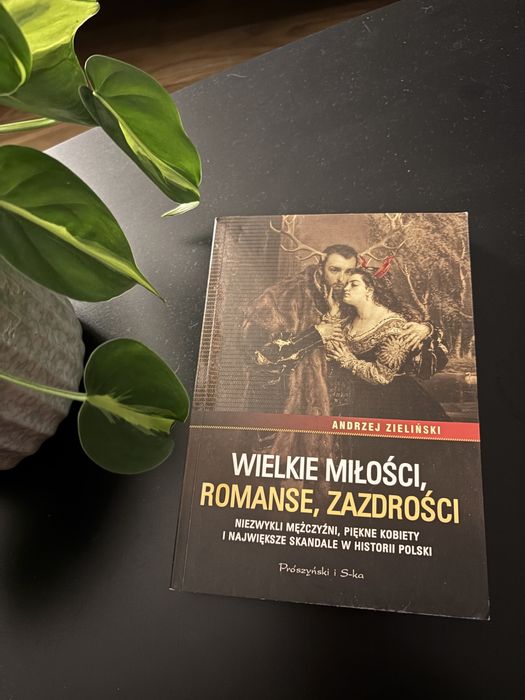 Książka Wielkie miłości romanse zazdrości Andrzej Zieliński