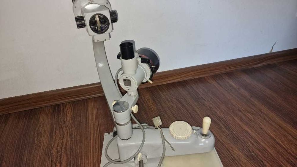 Zestaw okulistyczny Zeiss Jena = oftalmoskop + lampa szczelinowa