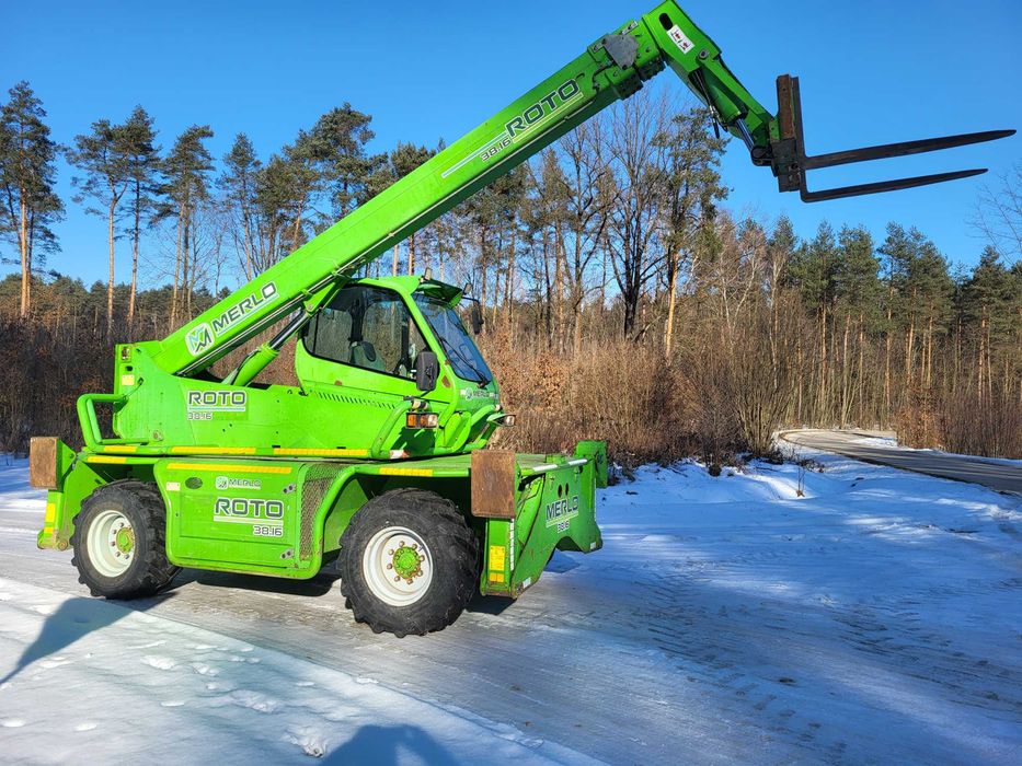 Ładowarka teleskopowa Merlo Roto 38.16, Manitou, JCB