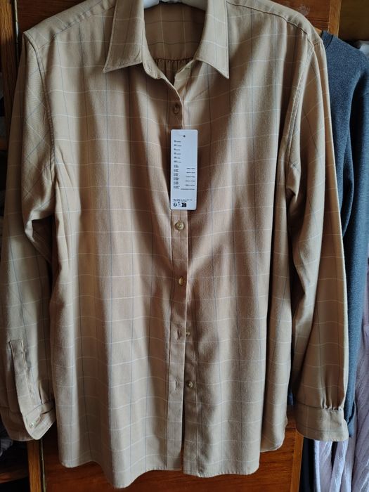 Рубашка фланель Uniqlo новаяя