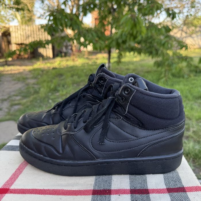 Кроссовки Nike Court Borough Mid 2 Black, 40 размер, Оригинал, Кросівки