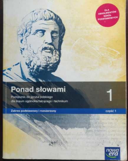 Ponad słowami 1 część 1 zakres podstawowy i rozszerzony