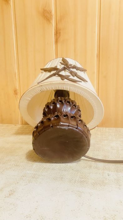 Lampka nocna - rękodzieło