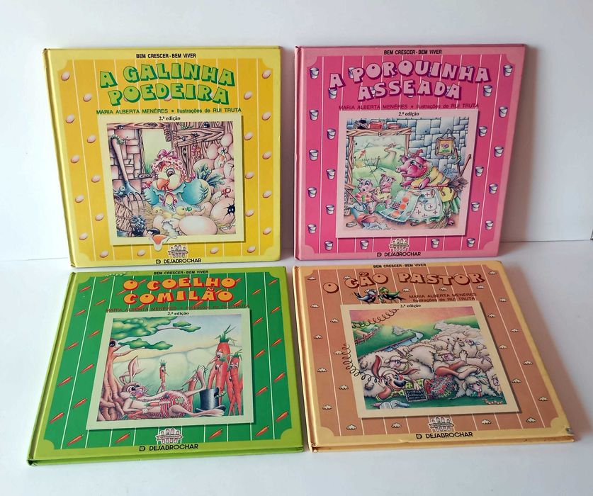 Livros da Coleção - Bem Crescer bem Viver