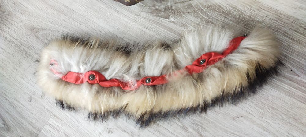 Obszycie kaptura futerko naturalne 40cm