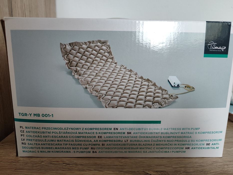 Materac przeciwodleżynowy