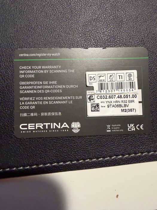Certina DS Action Diver 43 mm