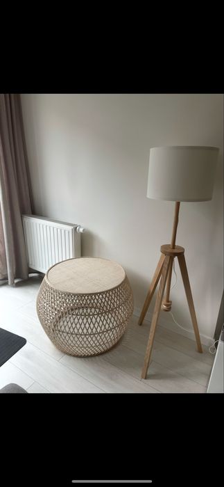 Bambusowy rattanowy stolik rattan bambus boho NOWY