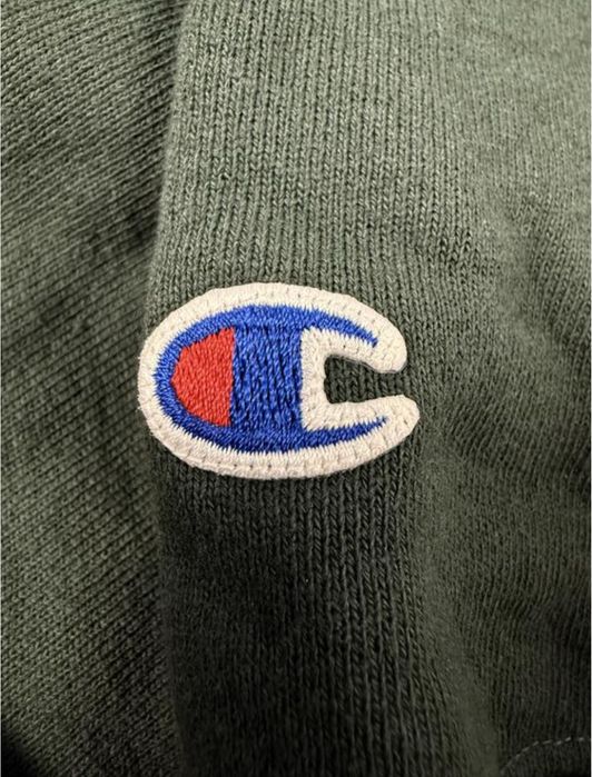 Худі Champion Reverse Weave Heavyweight Dark Green