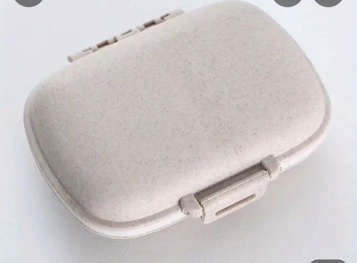 Compartimento de medicamentos, kit de viagem.