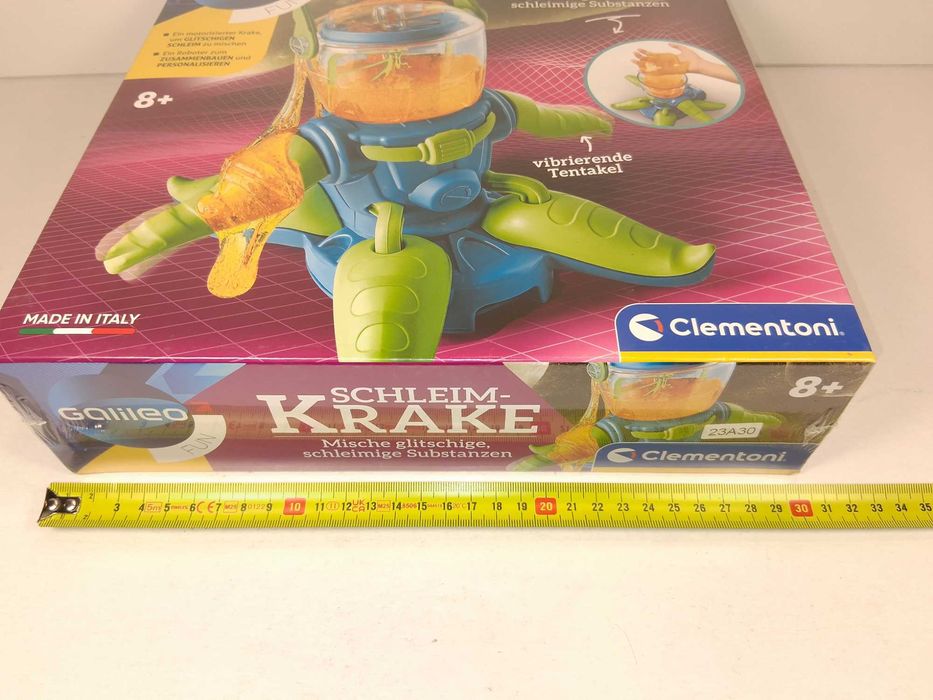 N278 Clementoni Galileo Schleim-Krake Robot Do Robienia Slime Nowy