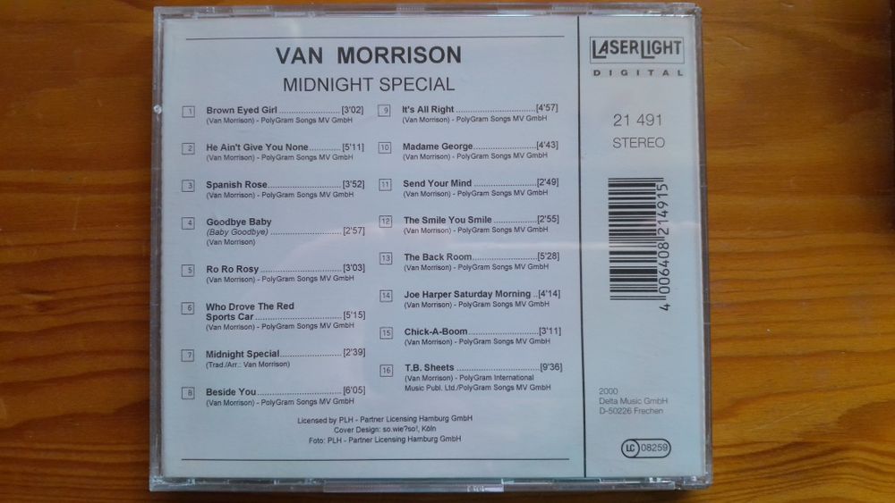 Van Morrison - Midnight Special433440944565135361