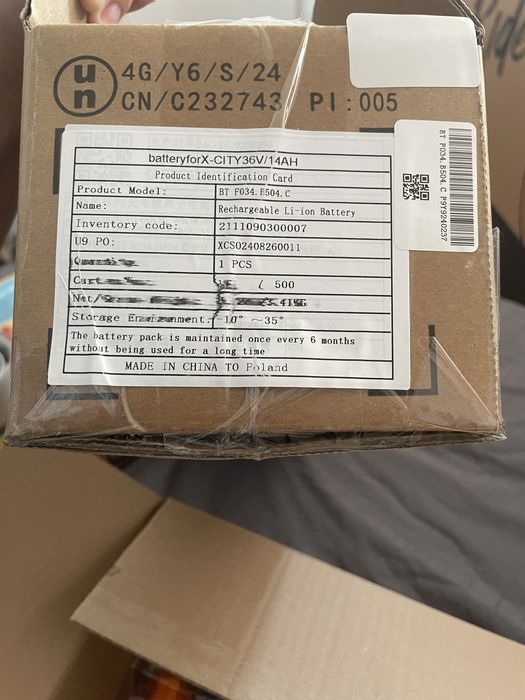 Rower elektryczny Ecobike X-Cross White