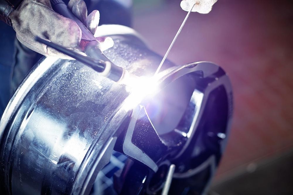 Spawanie aluminium felg ALU miski NAPRAWA