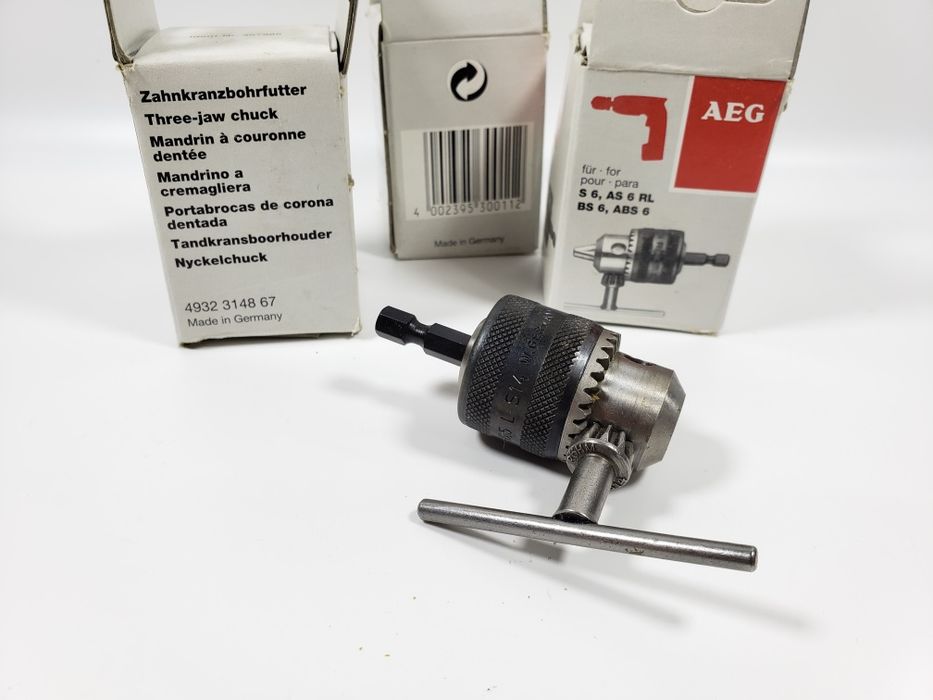 Патрон металевий HЕX 1/4 АЕG 4932314867