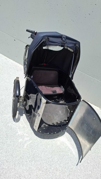 Bicicleta triciclo de carga  crianças Nihola