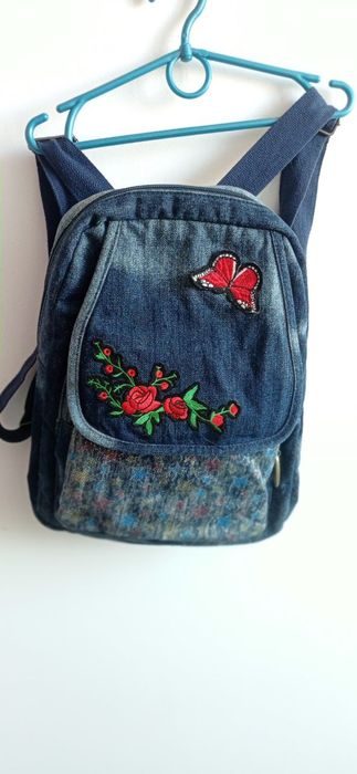 Джинсовий рюкзак