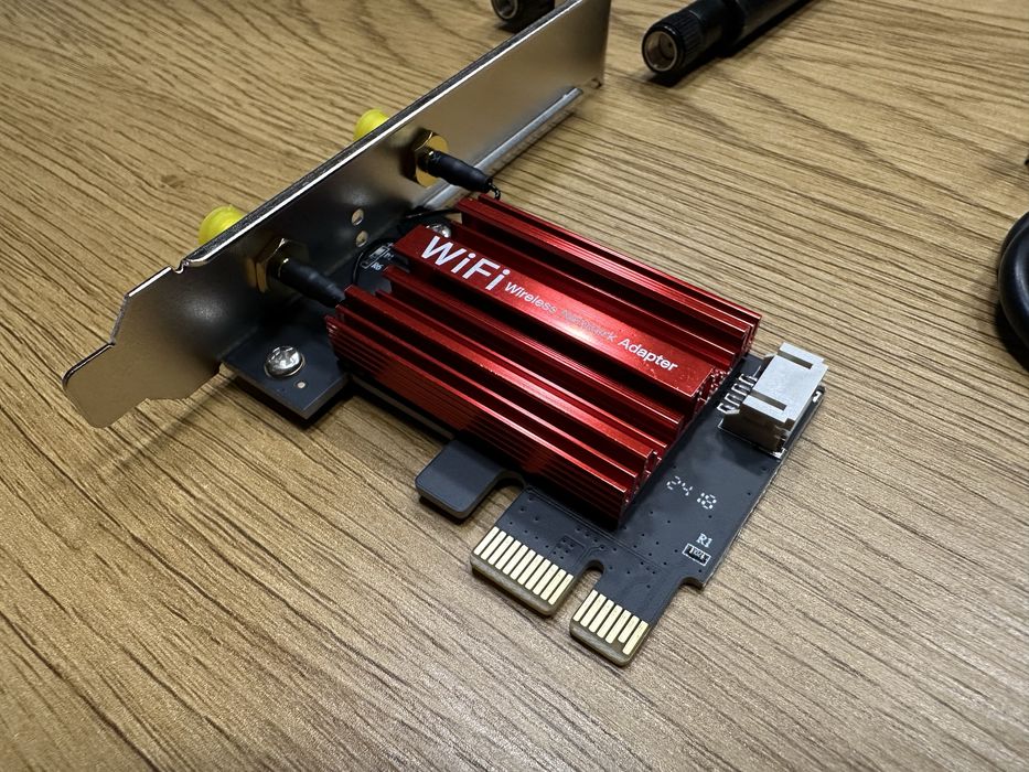 Wi-Fi  + блютуз модуль мережива карта для пк Pci