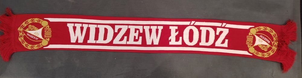 Szalik sportowy Widzew łódź